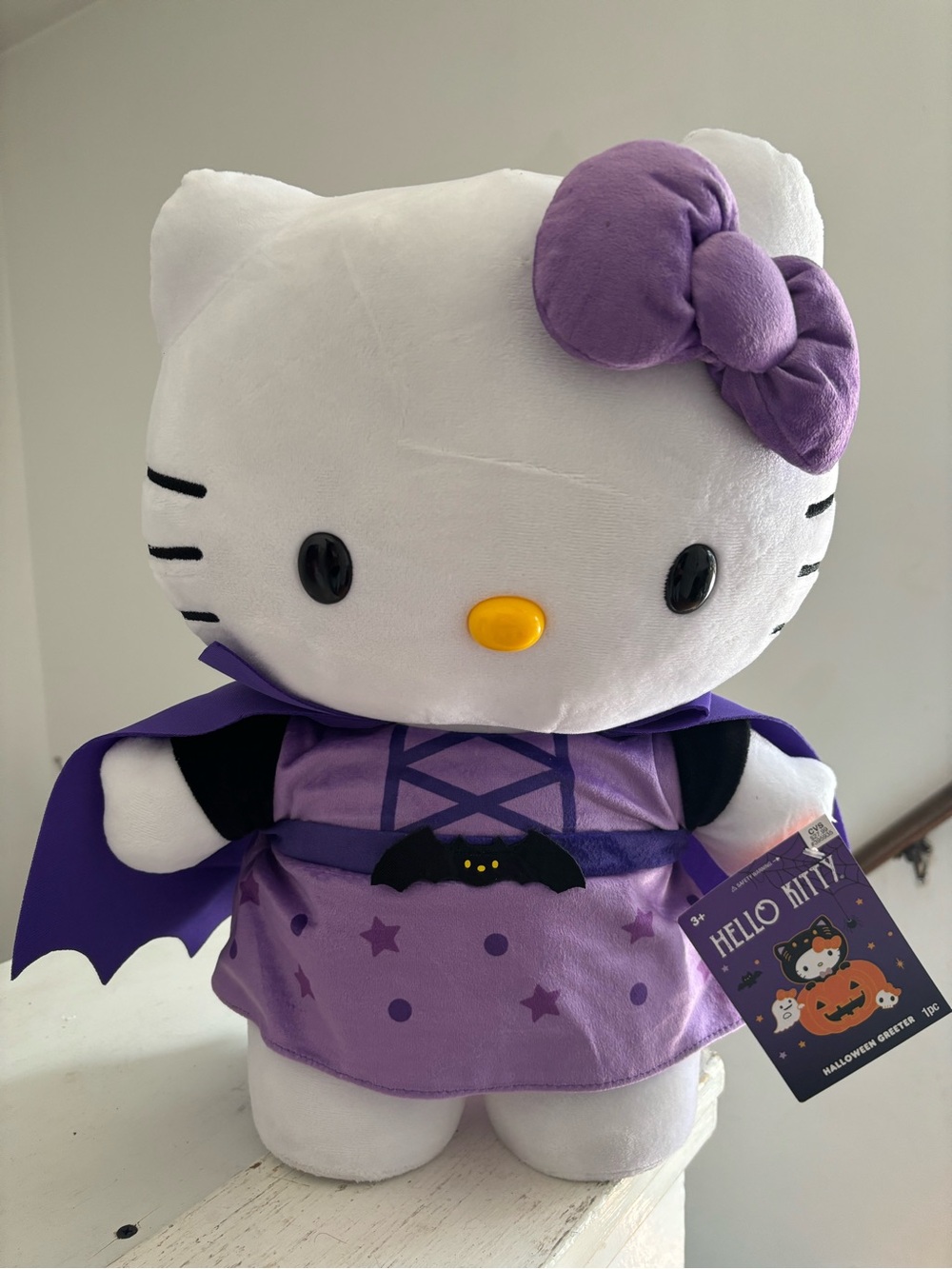 Hello Kitty Halloween Vampire Plush Greeter